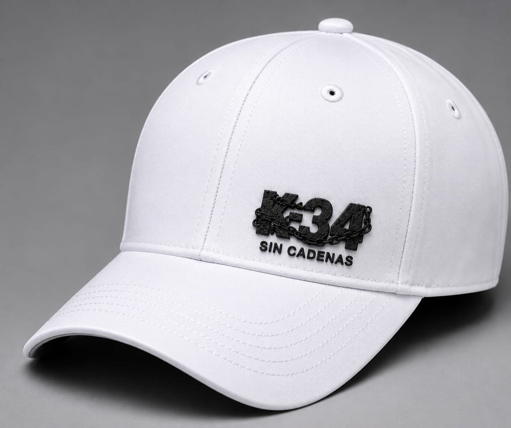 Gorra K-34 SIN CADENAS® Negra | Premium Streetwear