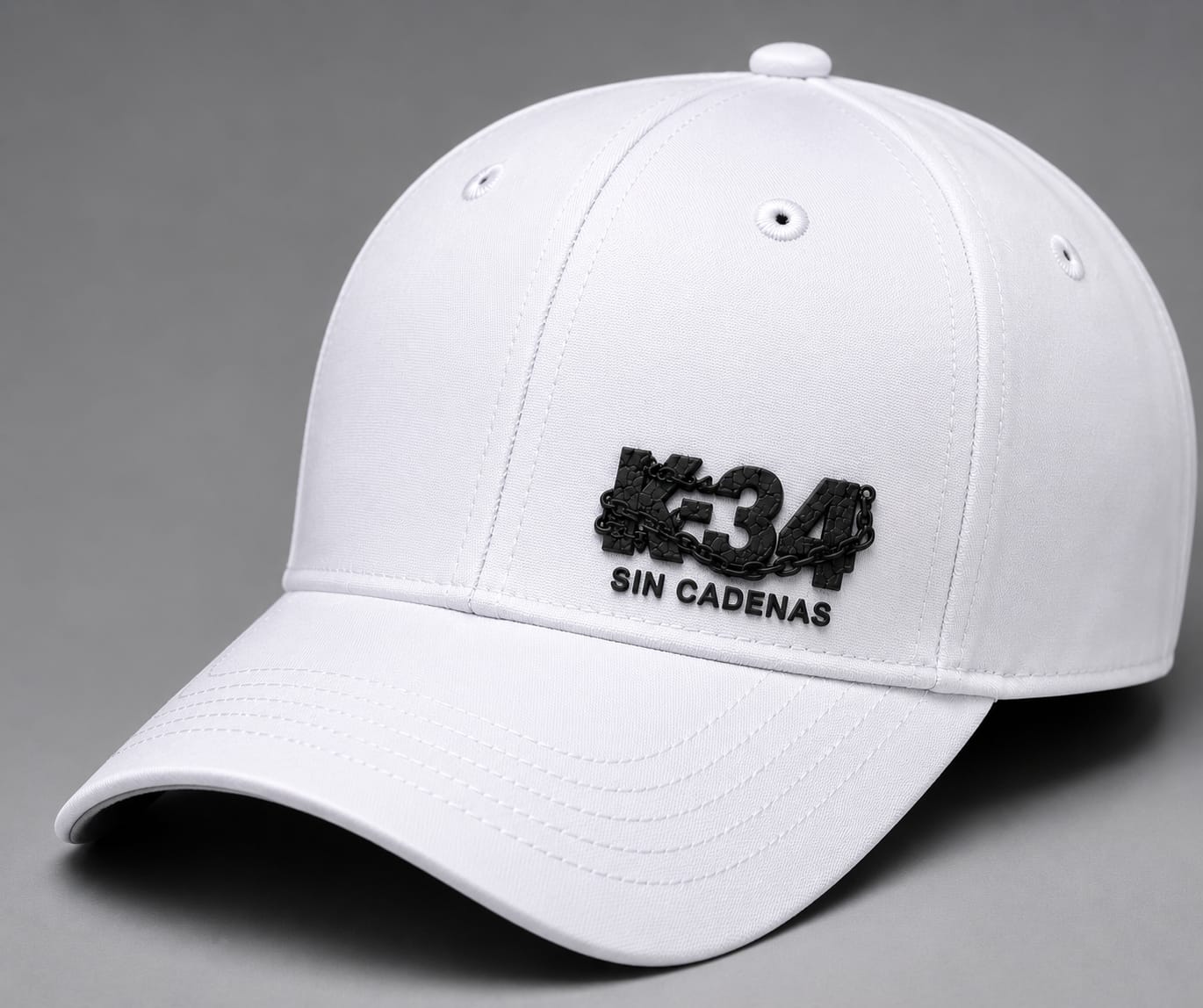 Gorra K-34 SIN CADENAS® Negra | Premium Streetwear