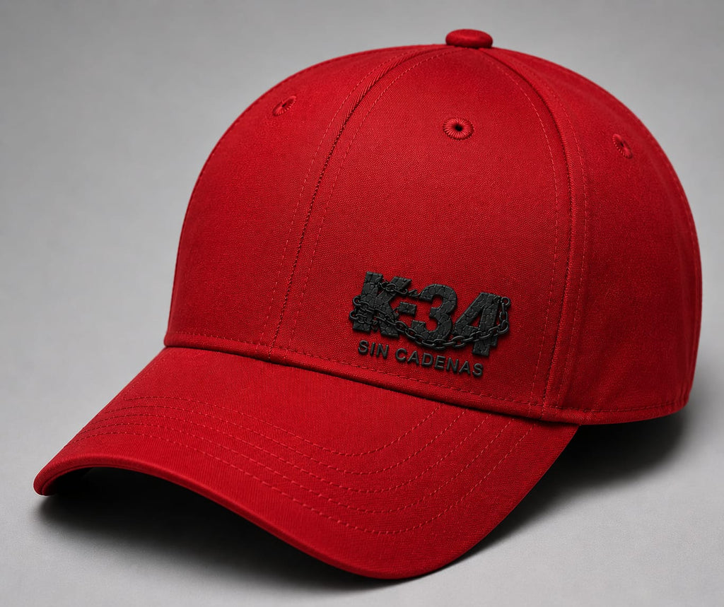 Gorra K-34 SIN CADENAS® Negra | Premium Streetwear